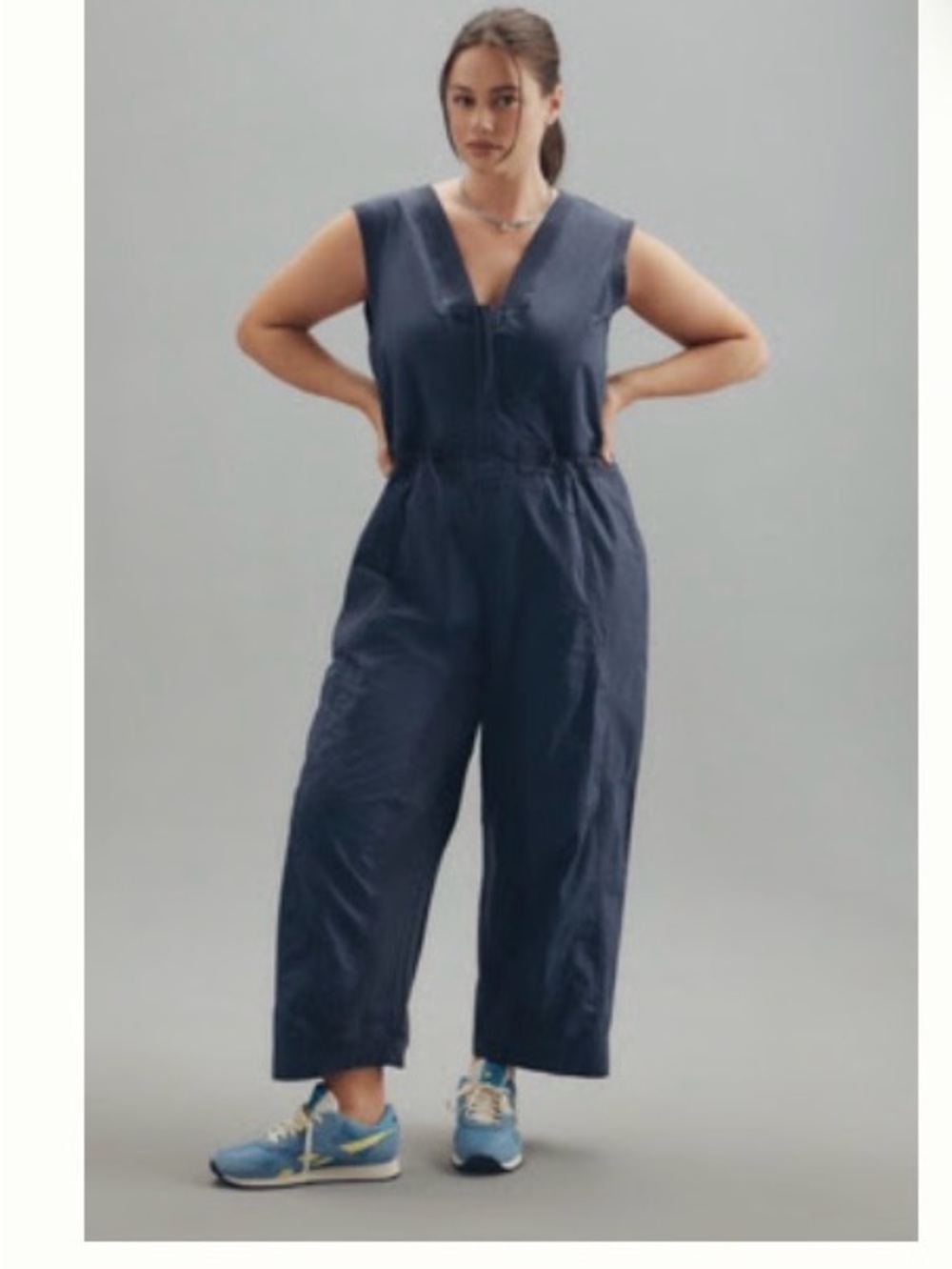DAILY PRACTICE SOLLER DRAWSTRING JUMPSUIT
